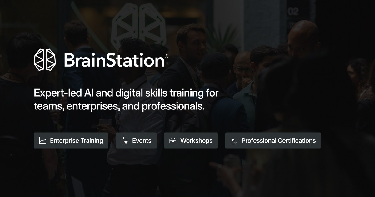 brainstation.io Visual Overview Screenshot or Official Image for brainstation.io - AI Training & Certification Courses | BrainStation®